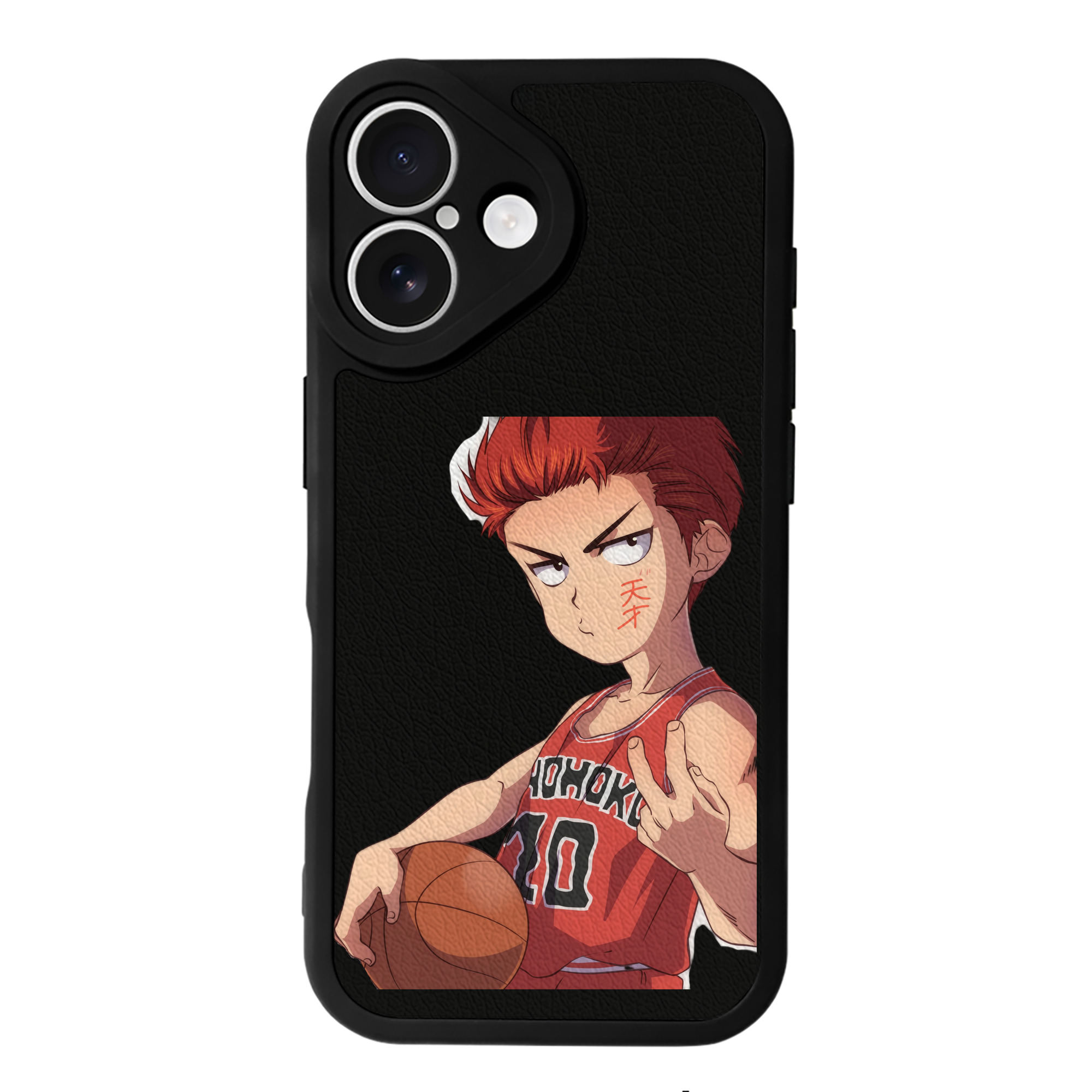 （画像用） SLAM DUNK／スラムダンク 【iPhone 16シリーズ対応】シリコンスマホケース（レザー調） 材質：シリコン
